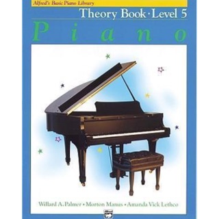 Alfred’s basic piano library: Theory book Level5  🎹