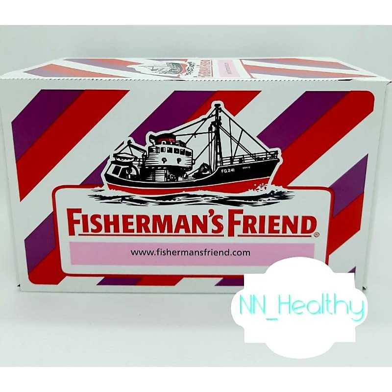 Fisherman’s Friend Sugar Free Mixed Berries 22 g ฟิชเชอร์แมนส์ เฟรนด์ ลูกอมปราศจากน้ำตาล กลิ่นมิ๊กซ์