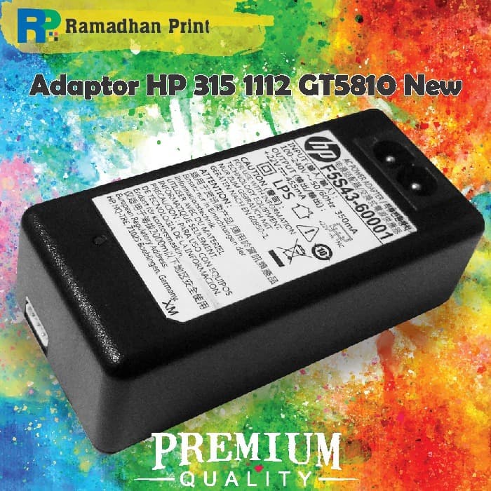 อะแดปเตอร์เครื่องพิมพ์ 22 โวลต์ F5S43-60001, เครื่องพิมพ์ HP Deskjet 1112 1115 1118