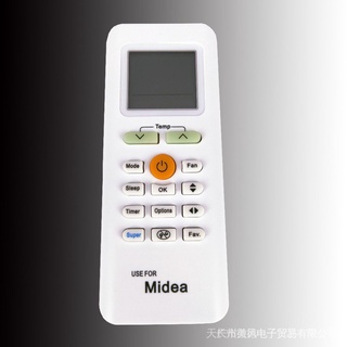 ใหม่ รีโมตคอนโทรล AC สําหรับเครื่องปรับอากาศ Midea RG70A bgef RG70E bgef RG70C bgef RG70E1 bgef