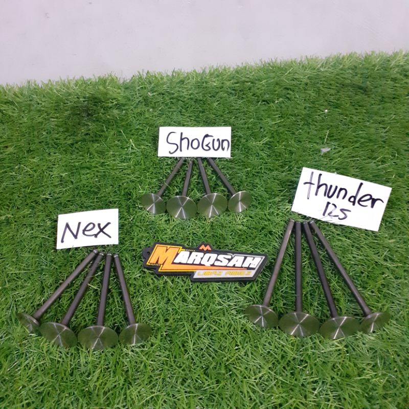 Suzuki 5 Stem Valve Super Light Valve Suzuki Nex Shogun Thunder 125 Super Light Valve Marqsah Racing