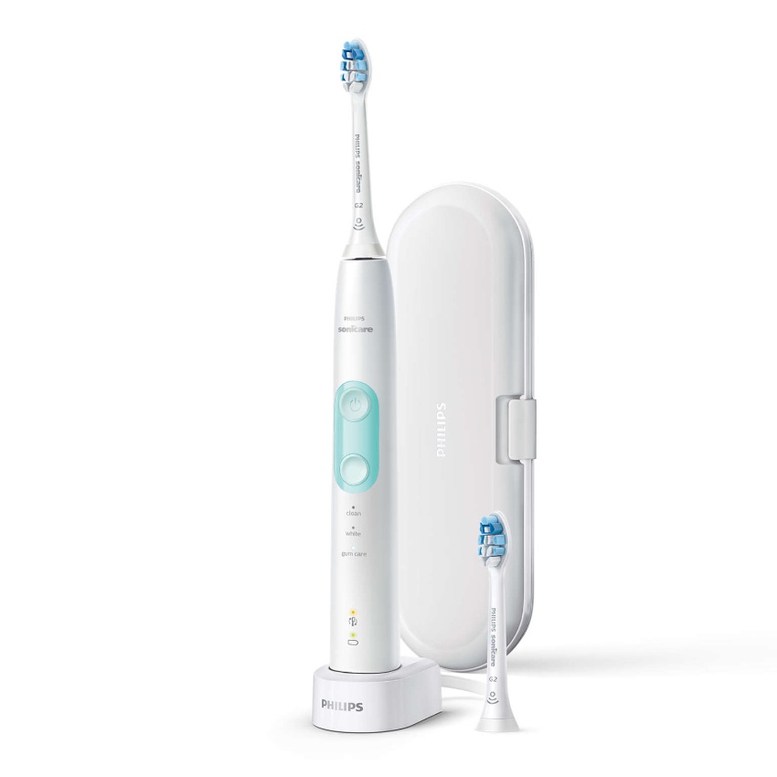 ฟิลิปส์ แปรงสีฟันไฟฟ้า สีขาว รุ่น HX6857/30 PHILIPS ELECTRIC TOOTHBRUSH, WHITE, MODEL HX6857/30