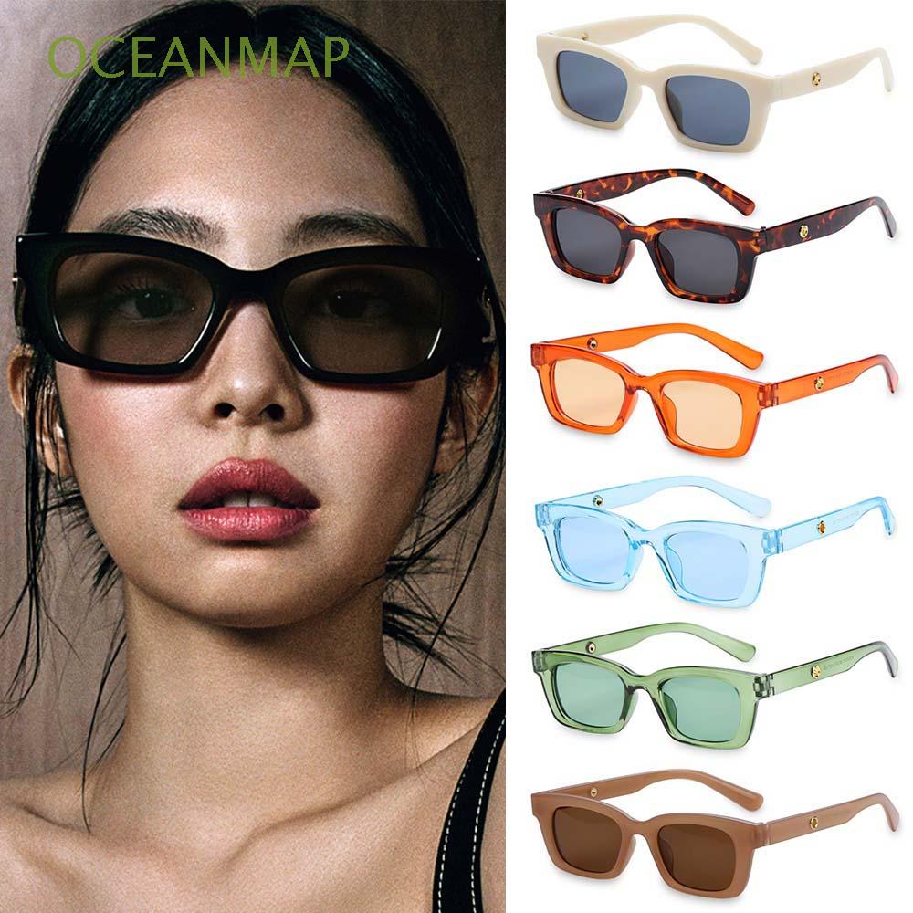 ღღ【Vogue glasses】Western Fashion Square Frame Sunglasses INS Fashion