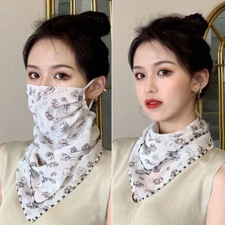 Cod หน้ากาก ผ้าพันคอ ผ้าไหม ป้องกันแสงแดด