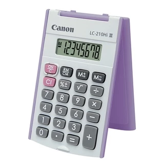 LC-210HI III เครื่องคิดเลขพกพา Canon 8 หลัก ของแท้ ของใหม่ ประกันศูนย์