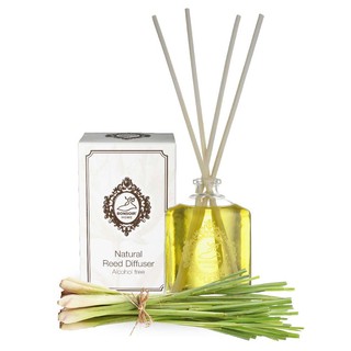 (CITRONELLA) ก้านไม้หอมปรับอากาศ บองซัวร์โฮม  กลิ่นตะไคร้หอม ขนาด 55 ml.ไม่มีส่วนผสมของแอลกอฮอล์