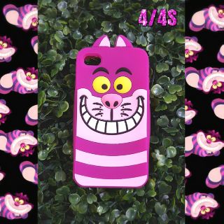 พร้อมส่งเคสซิลิโคน Cheshire Cat สำหรับไอโฟน4/4Sราคา 110  บาทส่งฟรี