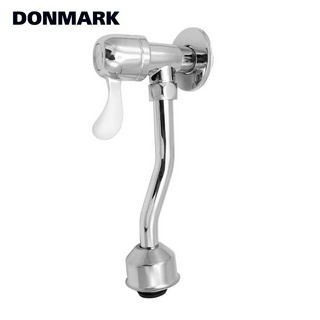 DONMARK ฟลัชวาล์วโถปัสสาวะชายแบบปัด ท่อโค้ง เปิดปิด รุ่น DO-01B