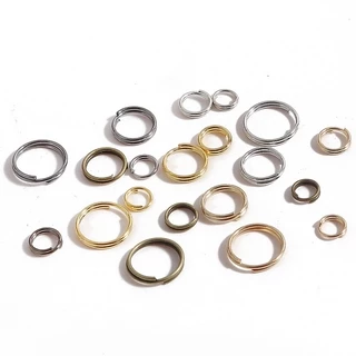 ห่วงโลหะ สําหรับทําเครื่องประดับ Diy 200-500 ชิ้น