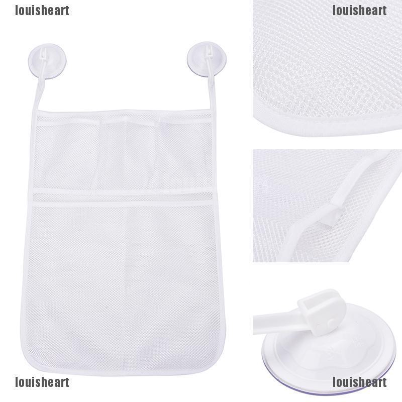 thro 1x Fashion Baby Bath Bathtub Toy Mesh Net Storage Bag Organizer ...