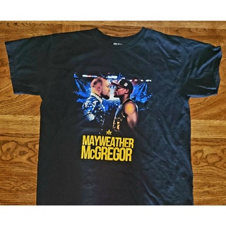 ขายดี เสื้อยืด พิมพ์ลาย Floyd Mayweather Connor McGregor L LIbmel82JMpcho44 สไตล์คลาสสิกSize S-5XL