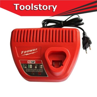 Charger Milwaukee M12 สีแดง