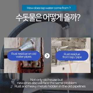 หัวก็อกกรองน้ำอ่างล้างหน้า เพื่อสุขภาพ รุ่น Krafter Korea 2.0 Purewater Bathroom Tap - Water Filter Purifucation