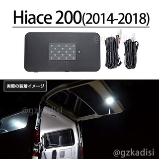 Toyota Hiace KDH200 (2014-2018) โคมไฟ Led ติดประตูหลัง / ไฟระบายอากาศ / ไฟคอมพิวเตอร์ ไฟทํางาน hiace commuter ventury