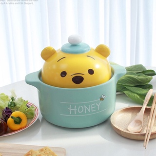 ( พร้อมส่ง ) Pooh Earthen Pot 1.8L หม้อหมีพลู