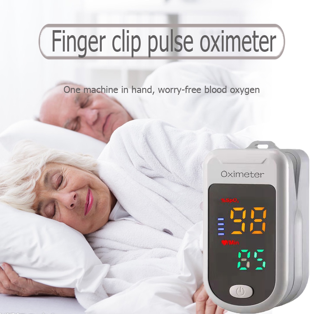 พร้อมส่ง🚚เครื่องวัดออกซิเจนปลายนิ้ว ที่วัดออกซิเจนปลายนิ้ว oximeter วัดออกซิเจนปลายนิ้ว pulse oximeter เครื่องวัดชีพจร