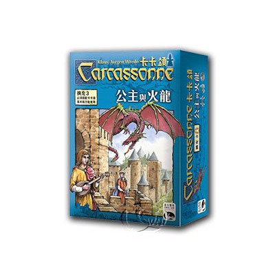 บอร์ดเกมส์ Carcassonne Princess & Dragon - BG157