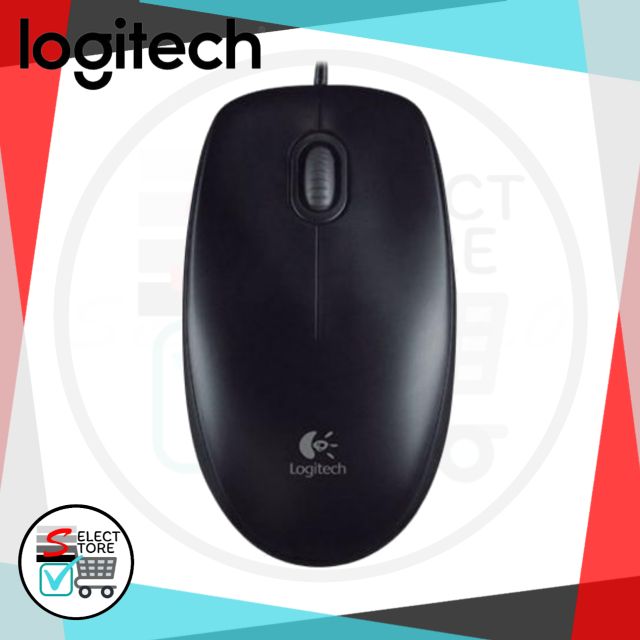ชุดเมาส์ Logitech Mouse B100