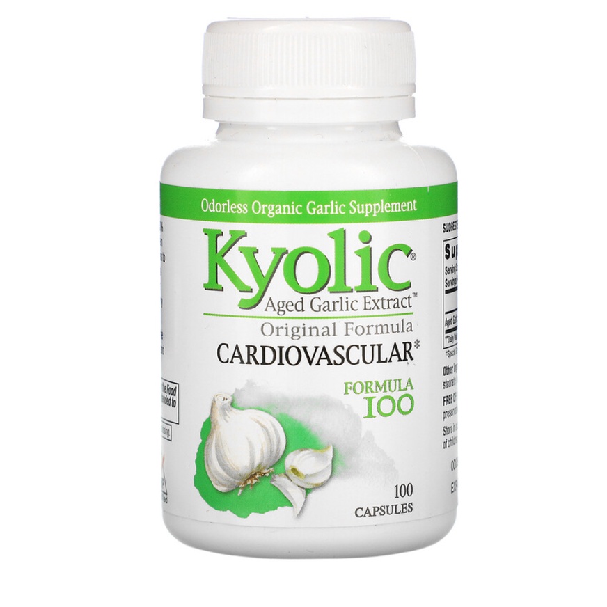 Kyolic Aged Garlic Extract, Cardiovascular Original Formula