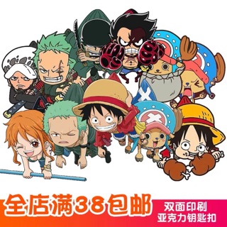 (พรีออเดอร์) พวงกุญแจ one piece