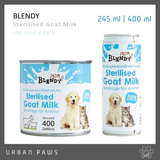 นมแพะ Blendy -  Sterilised Goat Milk สำหรับสุนัขและแมว 245 ml / 400 ml