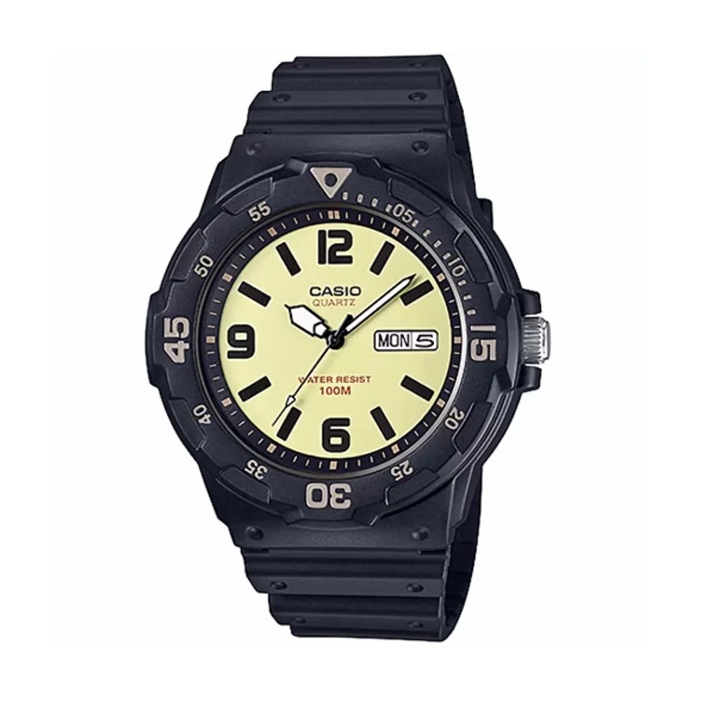 CASIO Standard นาฬิกาข้อมือผู้ชาย  รุ่น MRW-200HMRW-200H-5B,,MRW-200H-5BVDF
