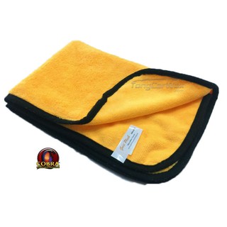 ผ้าเช็ดรถ - COBRA Gold Plush ขนาด 16" x 24"