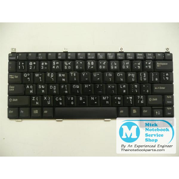 คีย์บอร์ดโน๊ตบุ๊ค DELL Latitude L400(PP10S) AESS1WIU011 (US-TH) Used