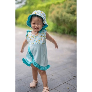 ชุดเดรส กระโปรงเด็กผู้หญิง เด็กเล็ก Bow Dress - Ananas Collection by Baby TiAmo