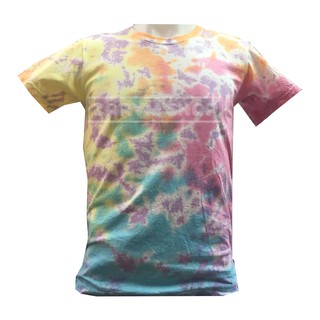 เสื้อมัดย้อม สีพาสเทล Pastel Crumple แขนสั้น @zarymshop