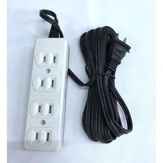 BNK 5 meter  wire cord power socket wire extension 2-3-4 gang