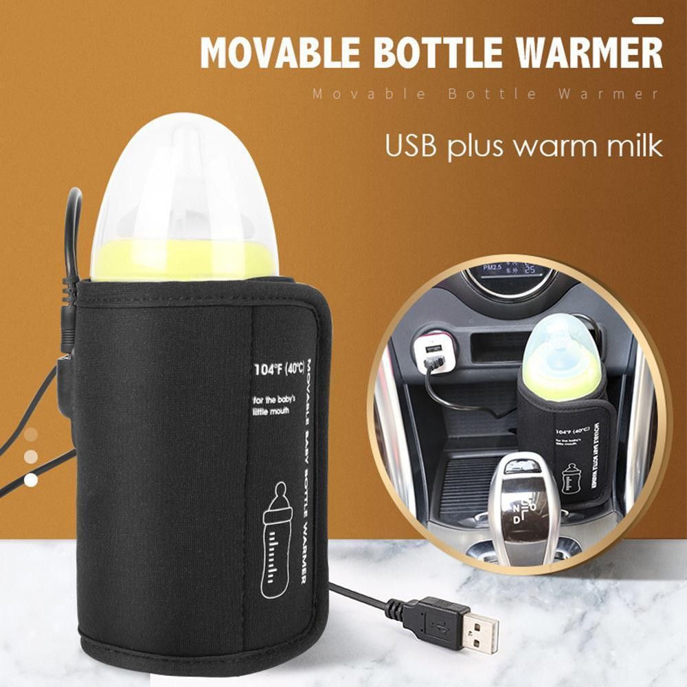 แบบพกพา USB Baby Travel Heater ขวดนม / แก้ว / อุ่น (arcd)