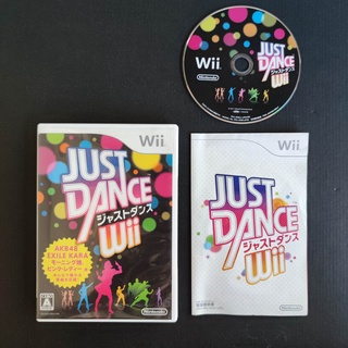 JUST DANCE Wii แผ่นแท้ Nintendo Wii JP ใช้งานได้ปกติ