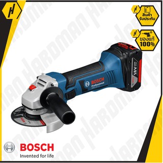 BOSCH GWS 18 V-LI เครื่องเจียร 4 นิ้ว 18V (ตัวเครื่องเปล่า)