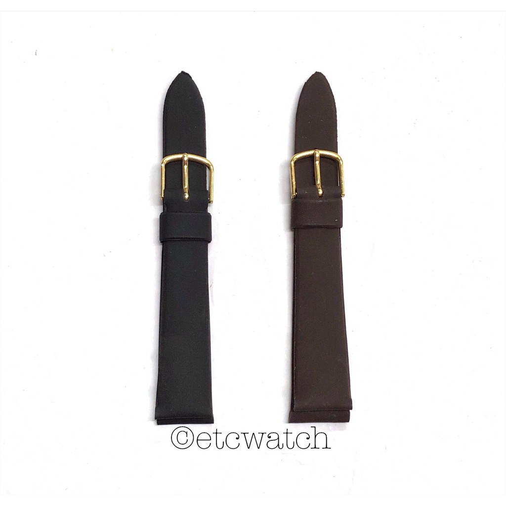พร้อมส่ง> สายนาฬิกาหนังPU ขนาด 18 มม.