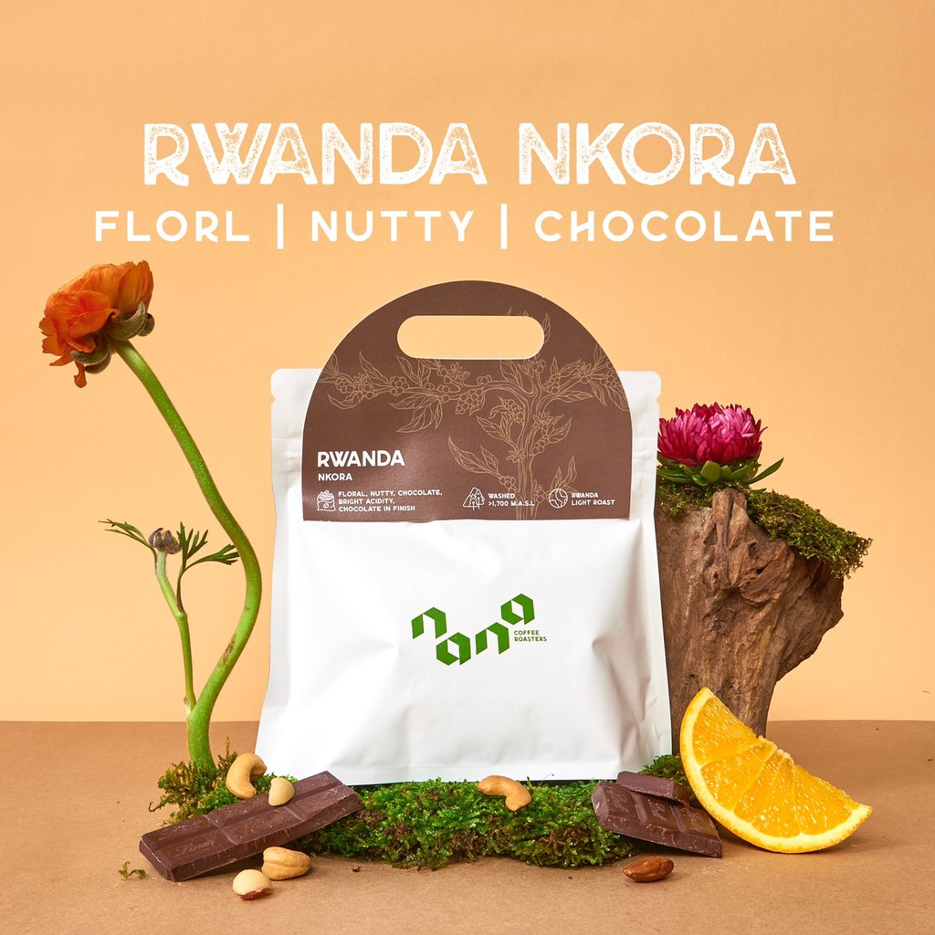 Nana Coffee Roasters เมล็ดกาแฟ คั่วอ่อน - Rwanda 200g