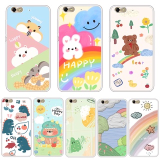 เคส Huawei Honor 4C 6A 6x 7S ใส TPU ซิลิโคน เคสนิ่ม