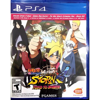 PS4 Naruto Shippuen Ultimate Ninja Storm 4 Road To Boruto ( AllZONE )( English ) แผ่นเกมส์ ของแท้ มือ1 ของใหม่ ในซีล