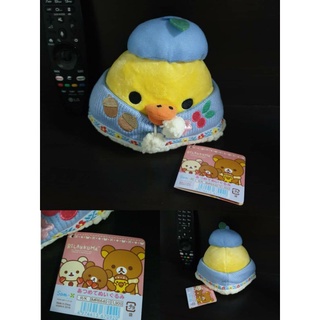 ตุ๊กตา Kiiroitori (Rilakkuma) งาน San-X  แท้ จากญี่ปุ่น ป้ายห้อย ไซส์ S