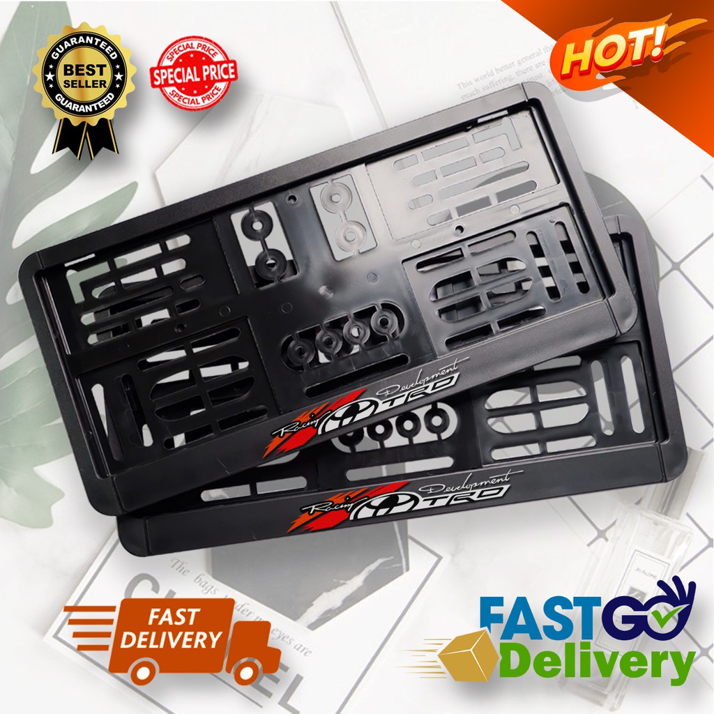 กรอบป้ายTRD Sportivo กรอบป้ายtoyota กรอบป้ายทะเบียน กรอบป้ายทะเบียนรถยนต์ กรอบป้ายทะเบียนโตโยต้า กรอ