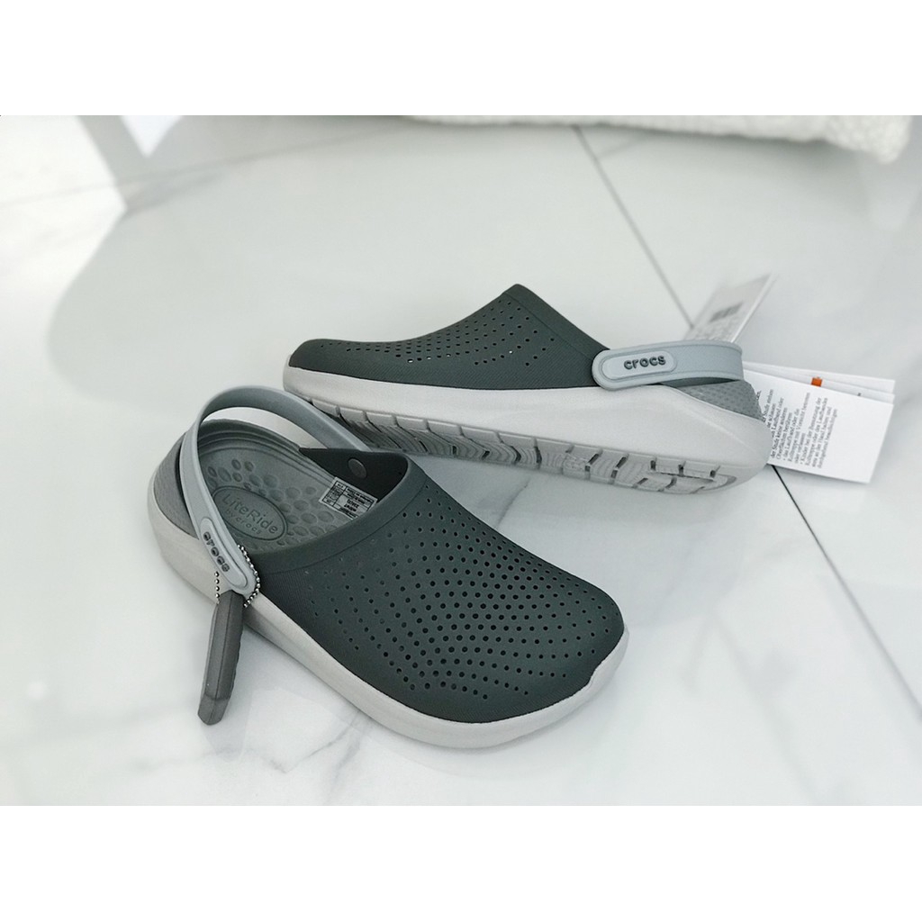 #รองเท้าชายหาด#รองเท้าแตะกลางแจ้งแท้100%Crocs LiteRide™ รองเท้าผู้ชายและผู้หญิง