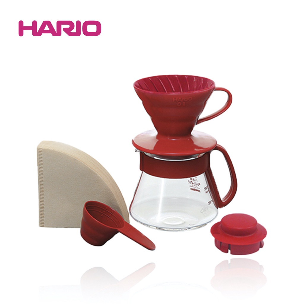 Hario V60 ชุดดริปกาแฟ 01 VDSP-2012 (ชุดสตาร์ท V60 ขนาด 01)