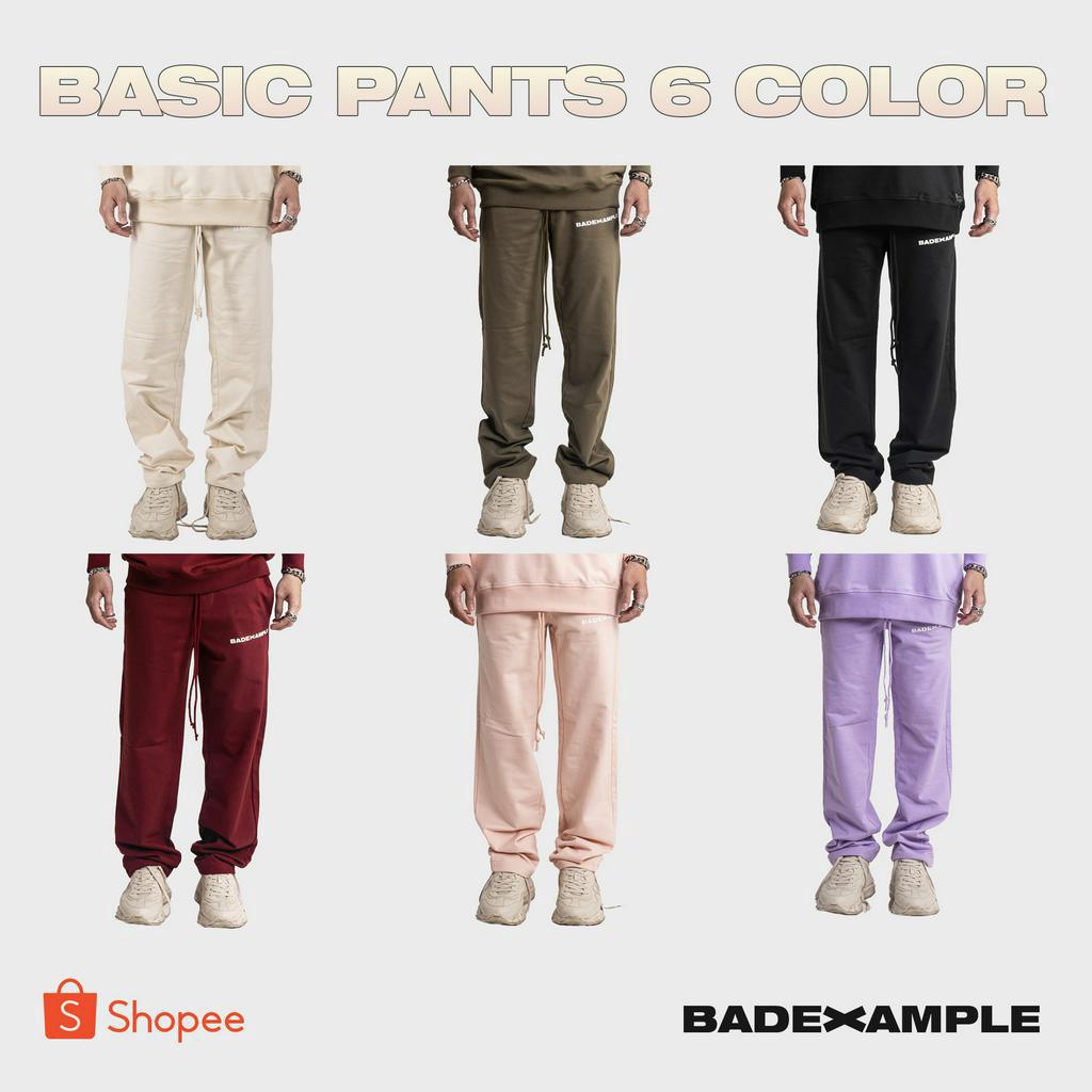 Bad example summer Sweatpants Collection(แบดเอ็กแซมเพิล สเวตแพนต์ คอลเลคชั่นซัมเมอร์6สี)