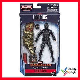 Hasbro Marvel Legends Stealth Suit Spider-Man 6" figure สเตลท์ สูท สไปเดอร์แมน 6 นิ้ว ฟิกเกอร์