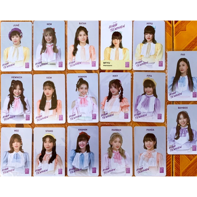 ❣️พร้อมส่ง❣️Music card BNK48 high tension (2/2)