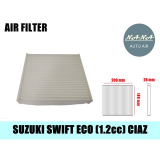 กรองแอร์ SUZUKI SWIFT ECO,กรองอากาศ,FILLTER,ฟิลเตอร์,กรองแอร์รถยนต์