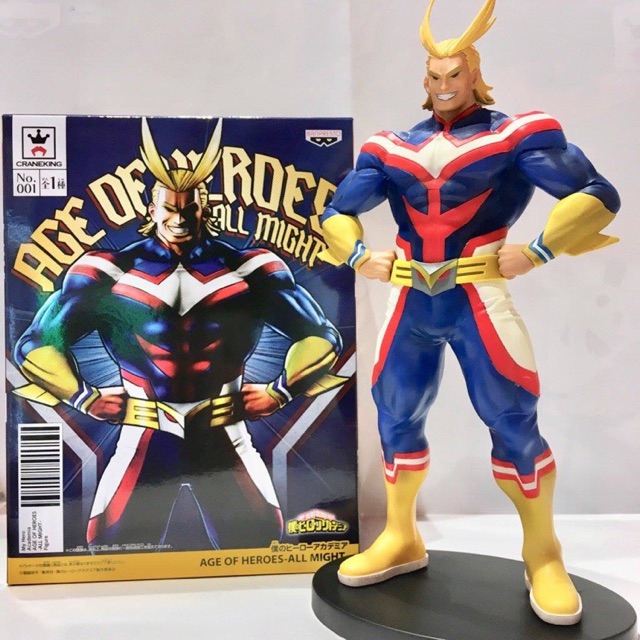 Animation Art Characters Collectibles Banpresto My Hero Boku No Hero Academia Age Of Heroes Figure Japan All Might