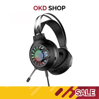 Hoco รุ่น ESD04 Gaming Headset 7.1 Virtual Surround หูฟังเกมมิ่ง  พร้อมไมโครโฟน