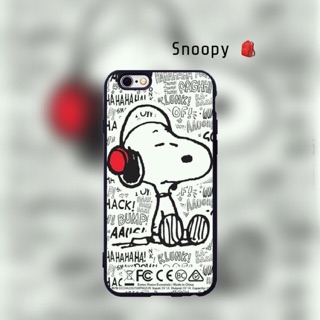 เคสสีขาวลายสนู้ปปี้ เคสโทรศัพท์ลายสนู้ปปี้ Snoopy