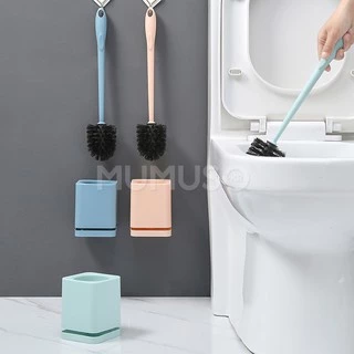 Ecoco แปรงขัดห้องน้ำ ชุดแปรงล้างห้องน้ำ ที่ขัดขอบชักโครก ที่ขัดห้องน้ำ ใช้สำหรับล้างห้องน้ำ